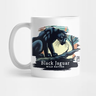 Black Jaguar - WILD NATURE - JAGUAR -6 Mug